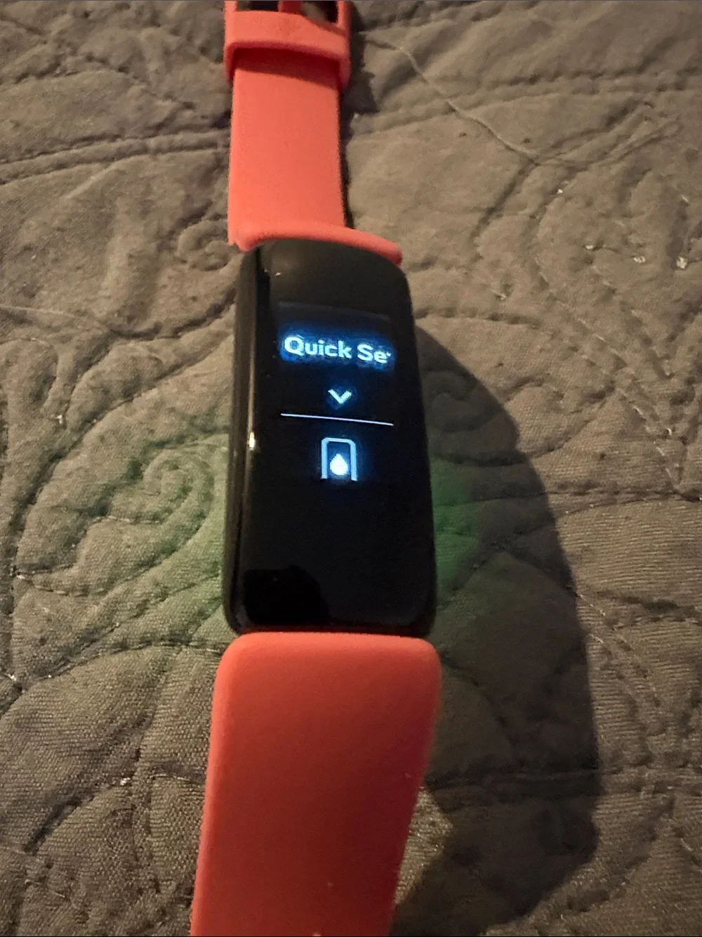 Fitbit Inspire 2 Coral Pink Silicone Band Activity Tracker